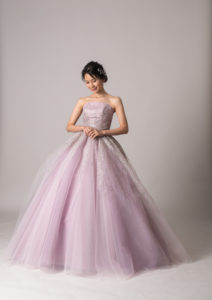 パープルドレス