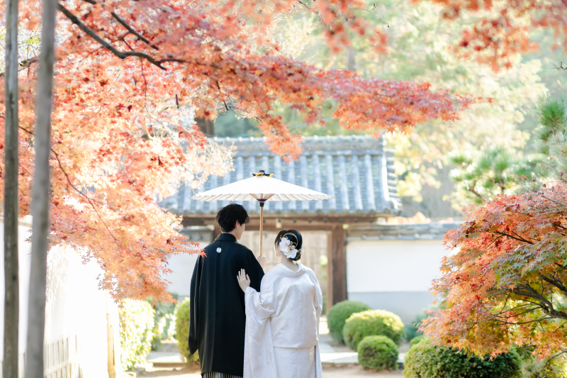 秋の景色に包まれて。季節を楽しむロケーションフォト🍁